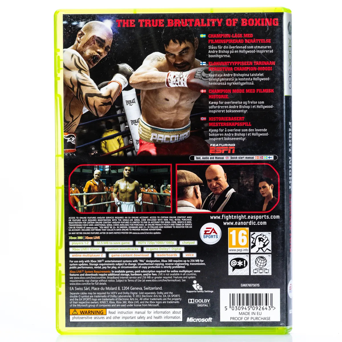 Fight Night Champion - Xbox 360 spill - Retrospillkongen