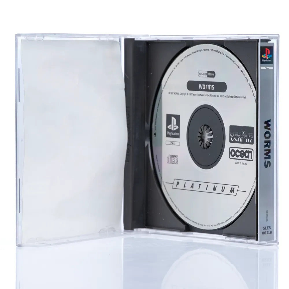 Worms - PS1 spill