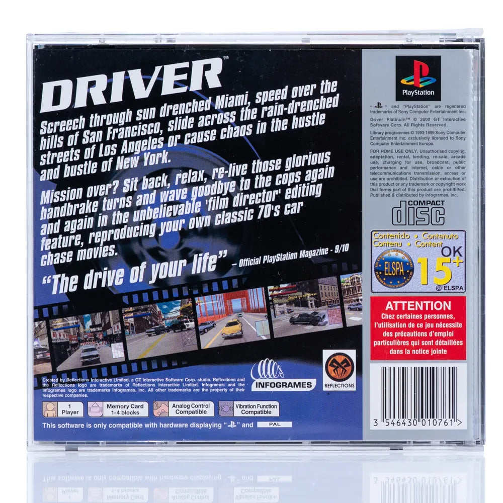 Driver - PS1 spill