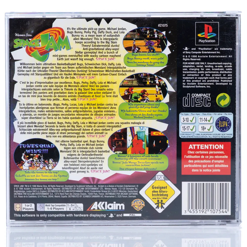 Space Jam - PS1 spill