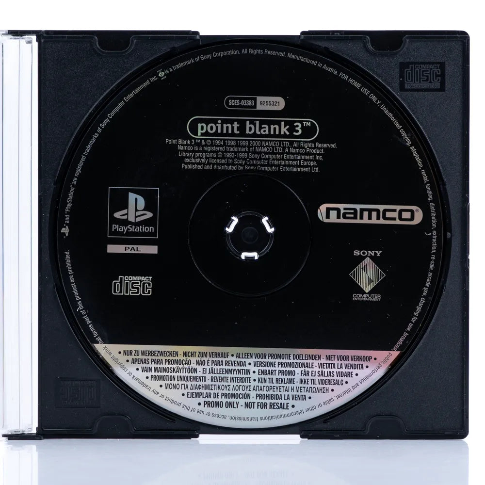 Point Blank 3 (Promo) - PS1 spill