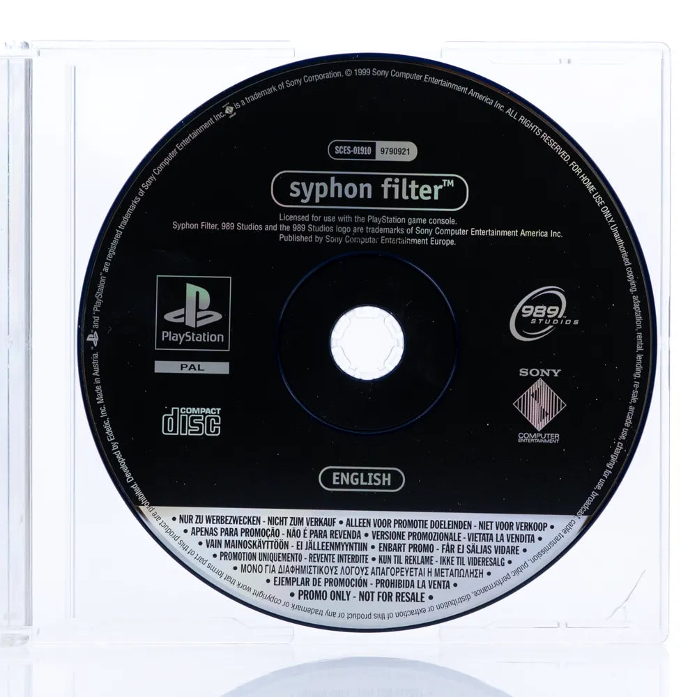 Syphon Filter (Promo) - PS1 spill