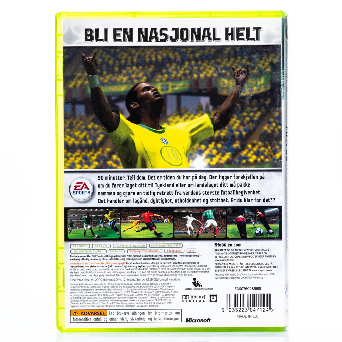 FIFA 06: Road to FIFA World Cup - Xbox 360 spill - Retrospillkongen