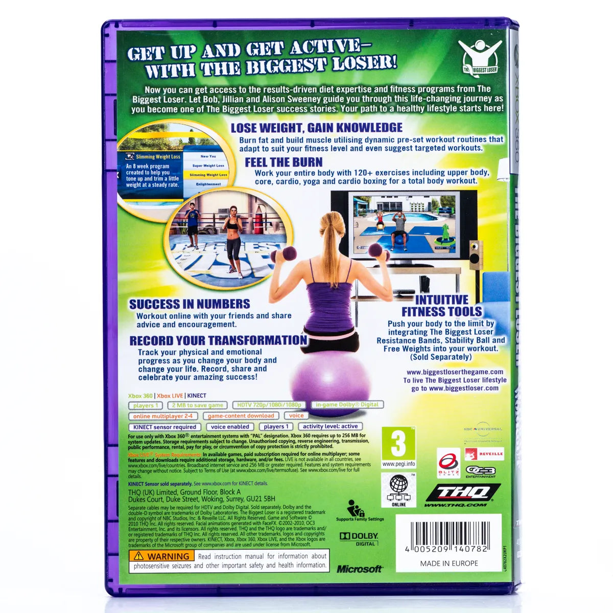 The Biggest Loser: Ultimate Workout - Xbox 360 spill - Retrospillkongen