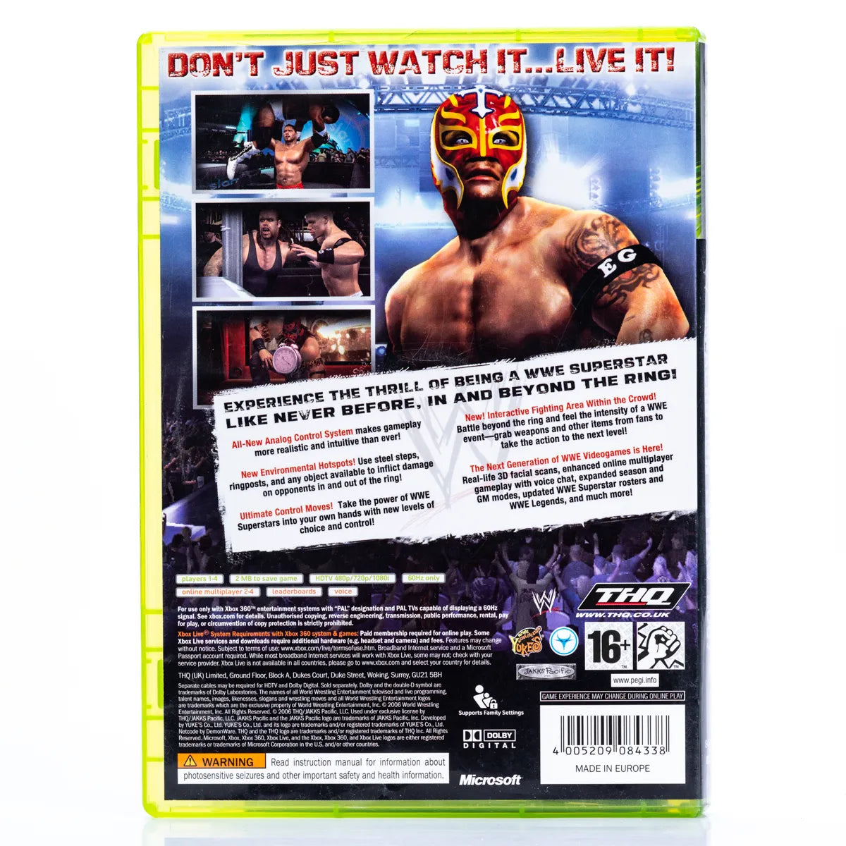 WWE Smackdown vs. Raw 2007 - Xbox 360 spill - Retrospillkongen