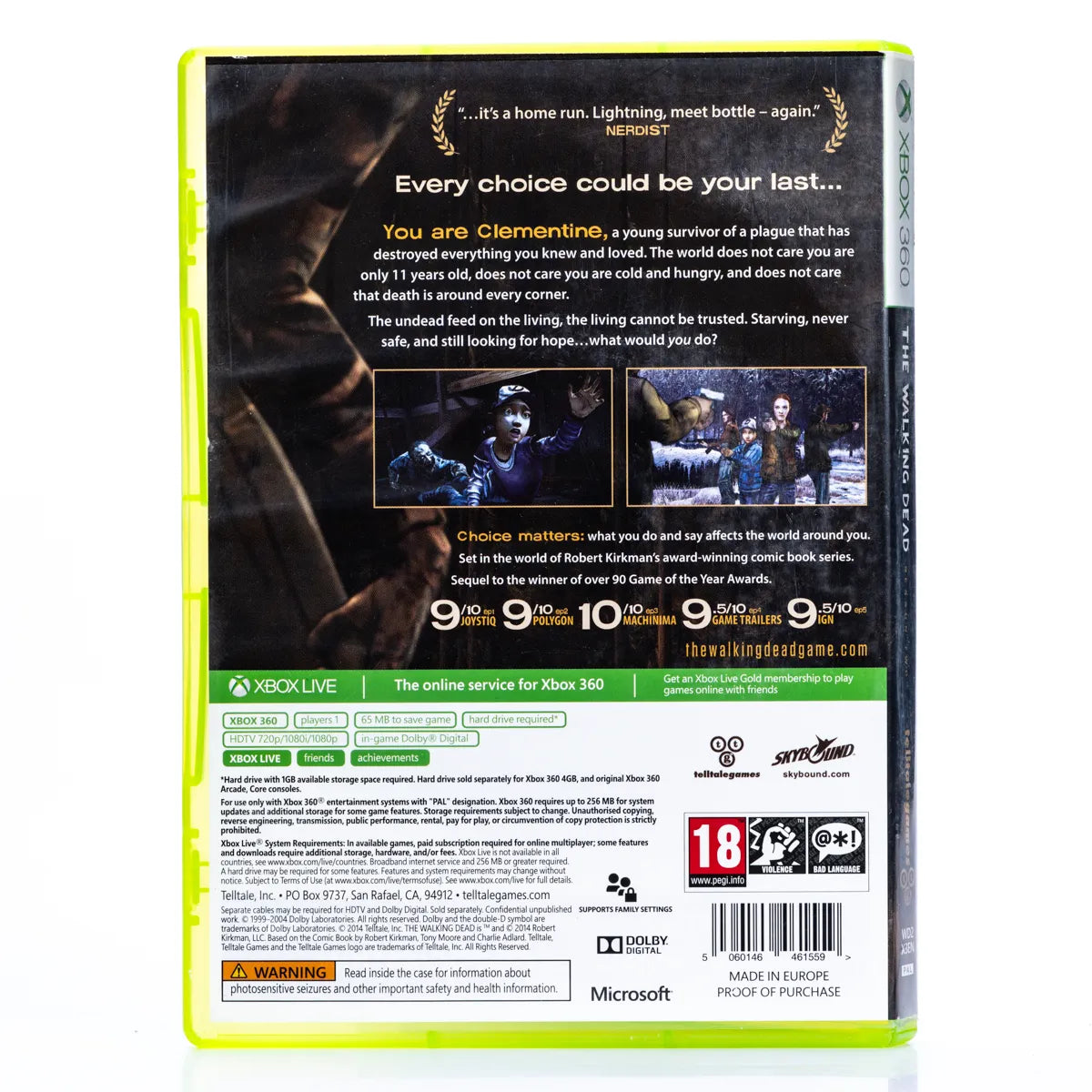 The Walking Dead: Season Two - Xbox 360 spill - Retrospillkongen
