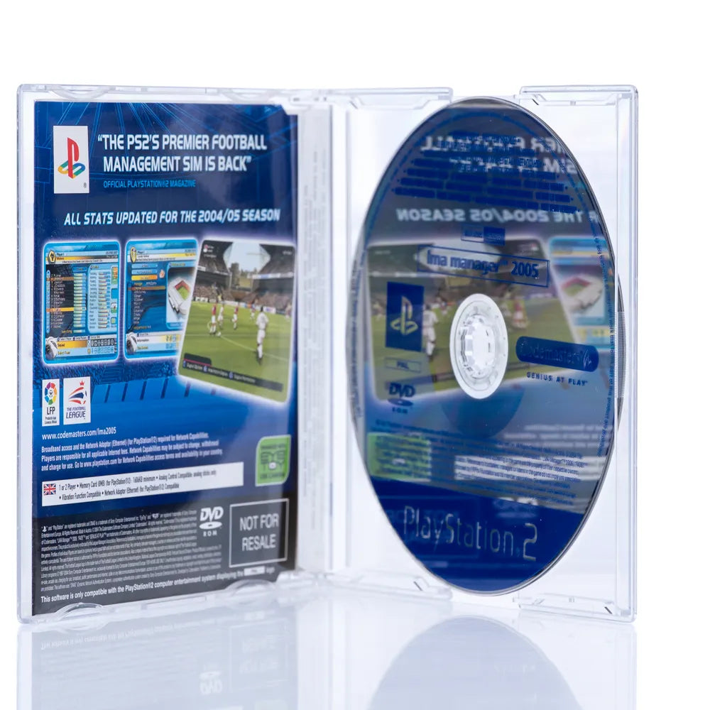 LMA Manager 2005 (Promo) - PS2 spill - Retrospillkongen