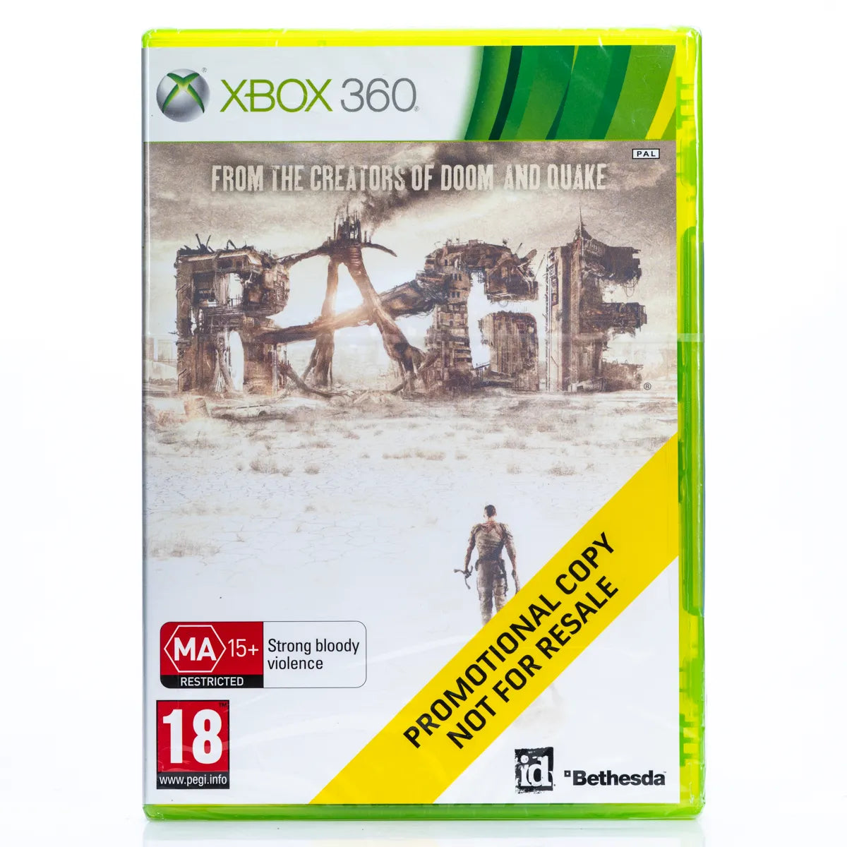 Rage - Promo - Xbox 360 Spill (Forseglet) - Retrospillkongen