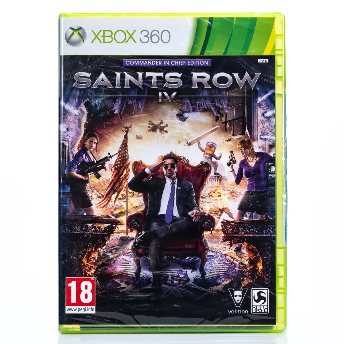 Saints Row IV - Commander In Chief Edition - Xbox 360 spill (Forseglet) - Retrospillkongen
