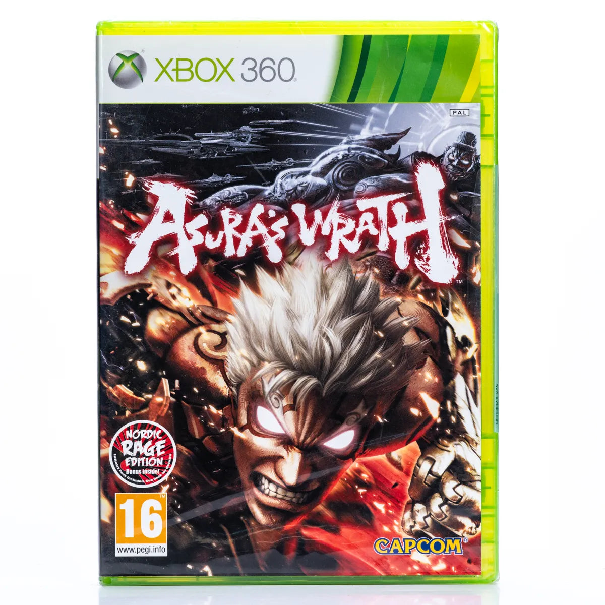 Asura's Wrath - Nordic Rage Edition - Xbox 360 spill (Forseglet) - Retrospillkongen