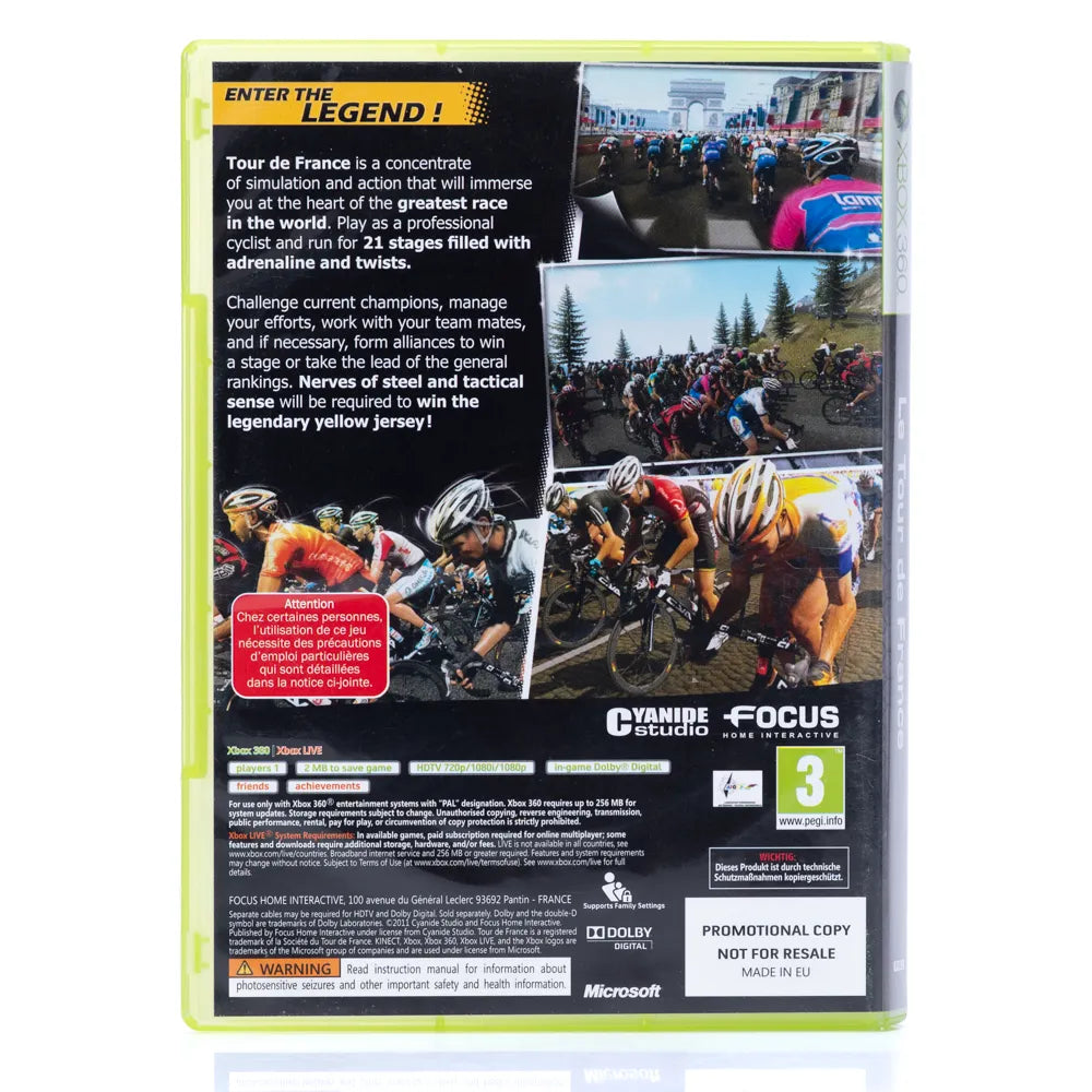 Le Tour de France 2011 - Xbox 360 Spill