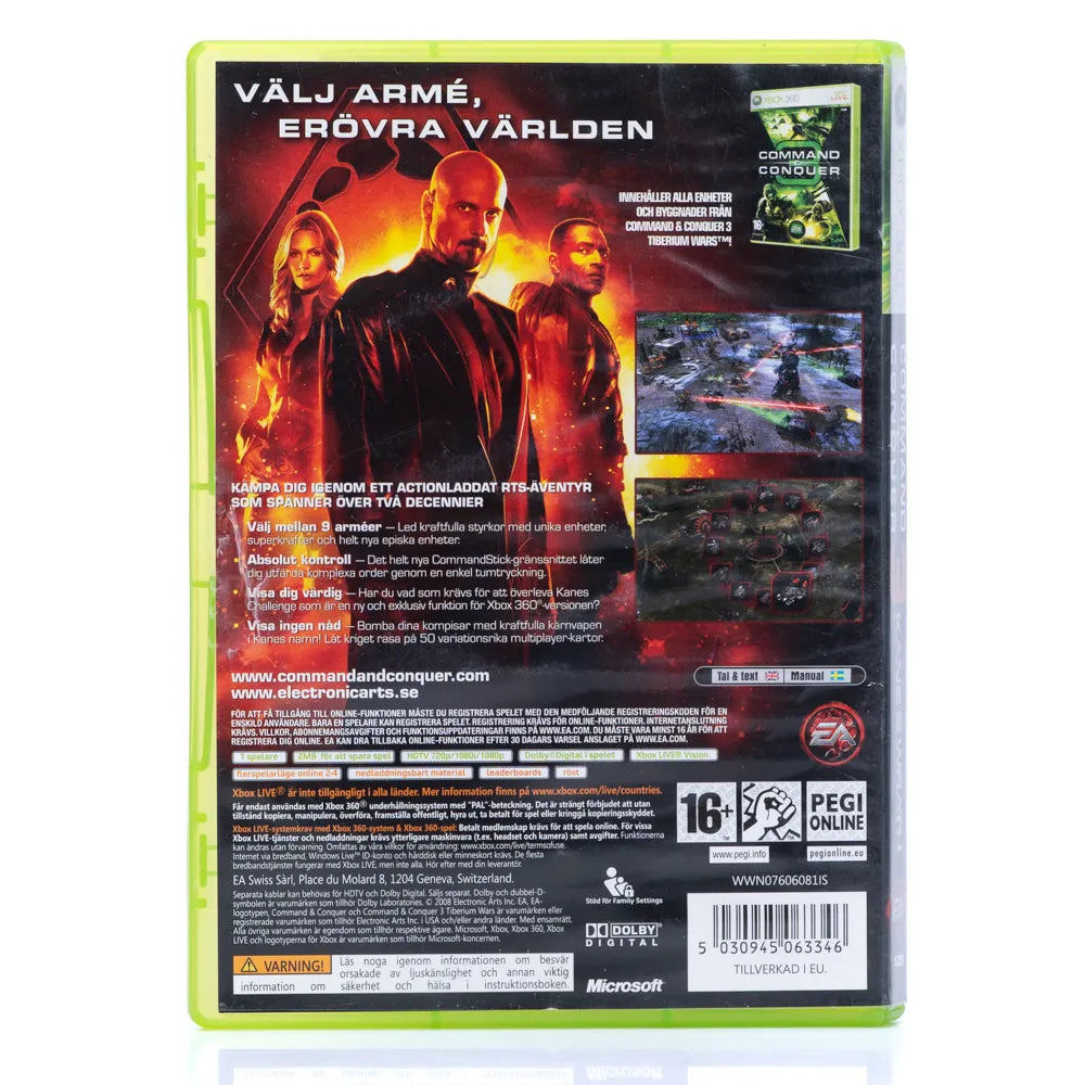 Command and Conquer: Kanes Wrath - Xbox 360 spill - Retrospillkongen