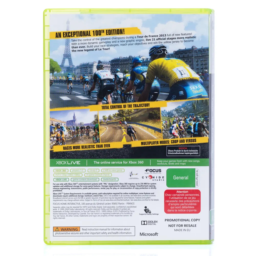 Le Tour de France 2013 - Xbox 360 spill