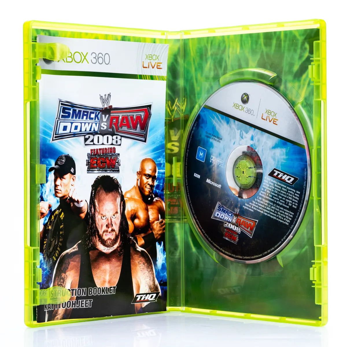 WWE Smackdown vs. Raw 2008 - Xbox 360 spill - Retrospillkongen