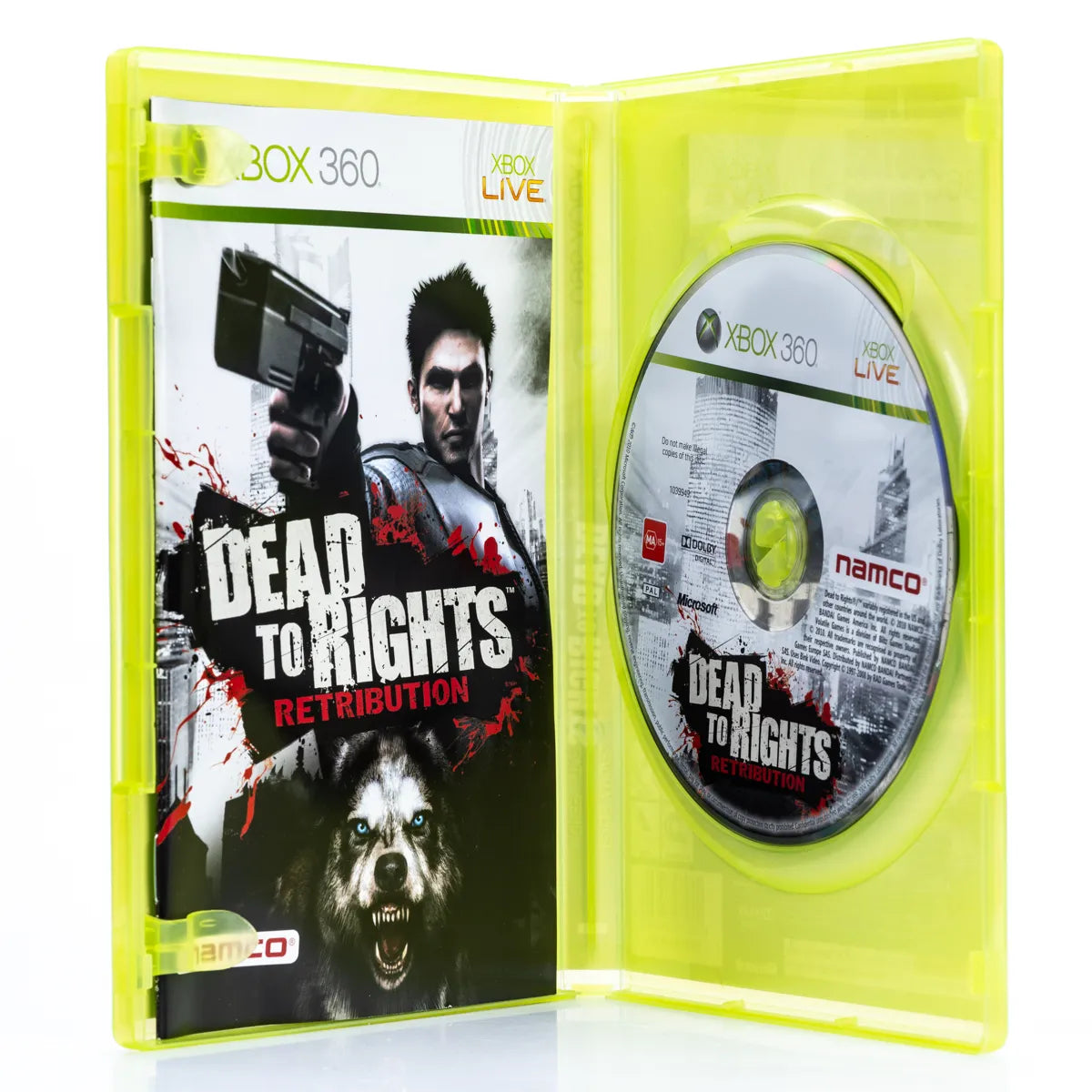 Dead to Rights: Retribution - Xbox 360 spill - Retrospillkongen