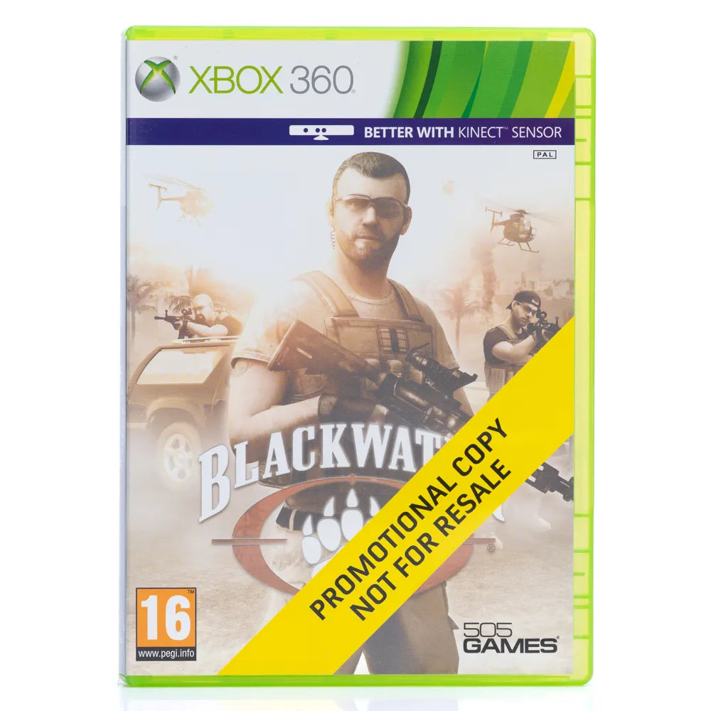 Blackwater - Xbox 360 spill - Retrospillkongen