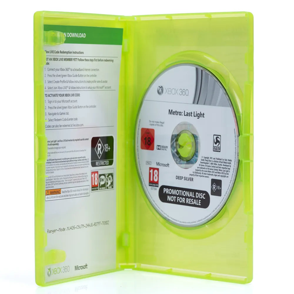 Metro: Last Light - Xbox 360 spill