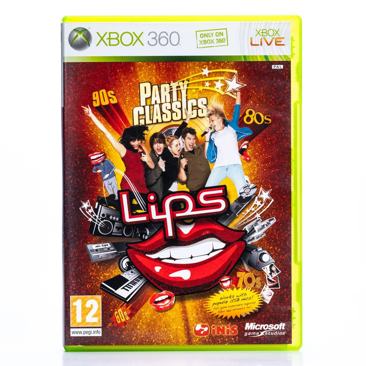 Lips: Party Classics - Xbox 360 spill - Retrospillkongen
