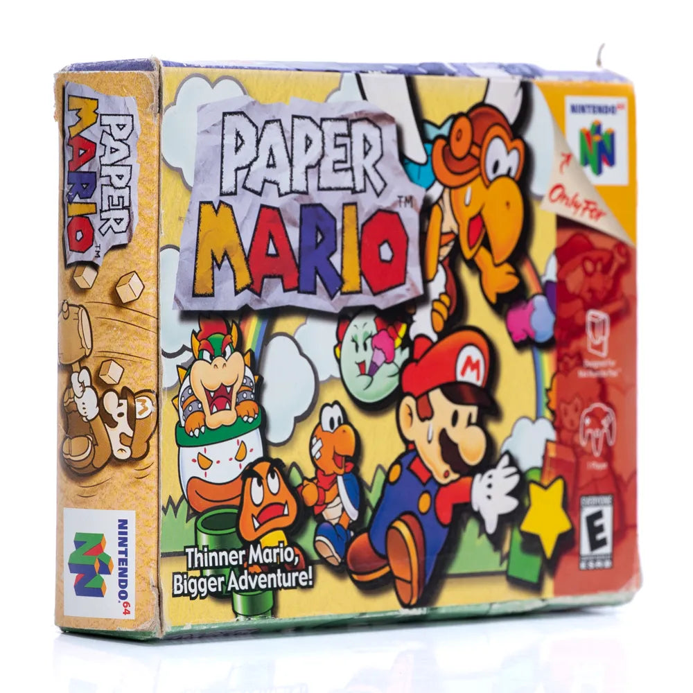 Paper Mario i Eske (NTSC-U) - N64 spill - Retrospillkongen