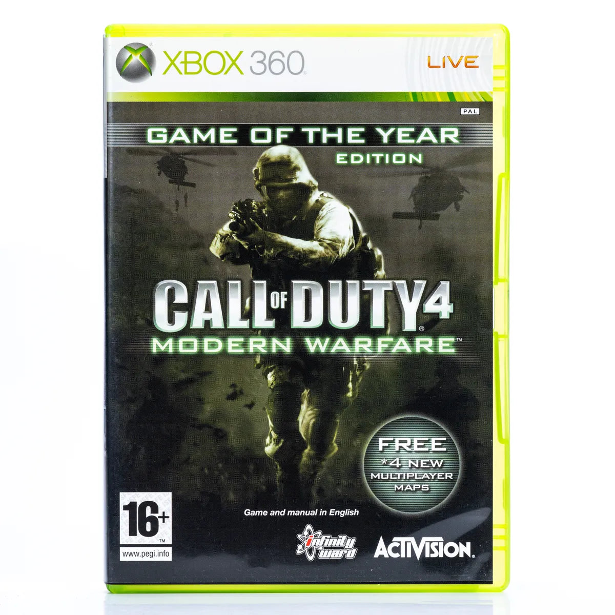 Call of Duty 4: Modern Warfare - Xbox 360 spill - Retrospillkongen