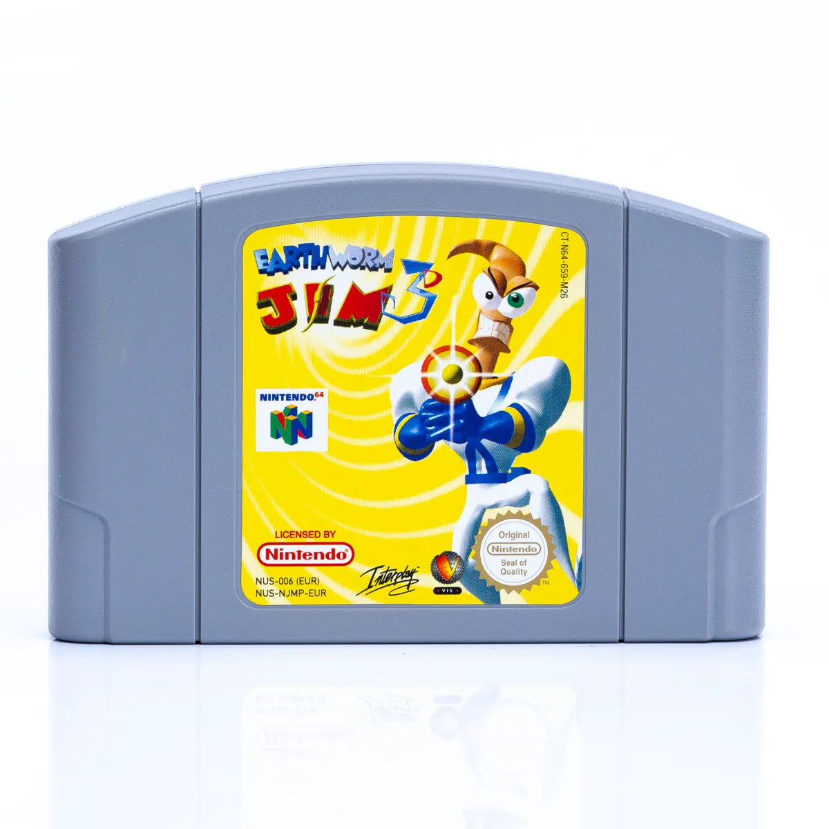 Earthworm Jim 3D - N64 spill (i eske) - Retrospillkongen