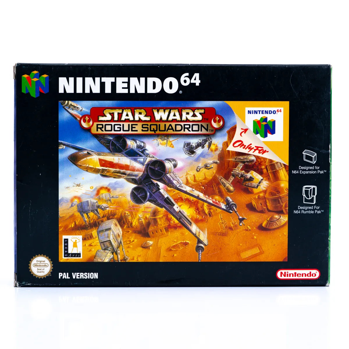 Star Wars Rogue Squadron - N64 spill (i eske) - Retrospillkongen