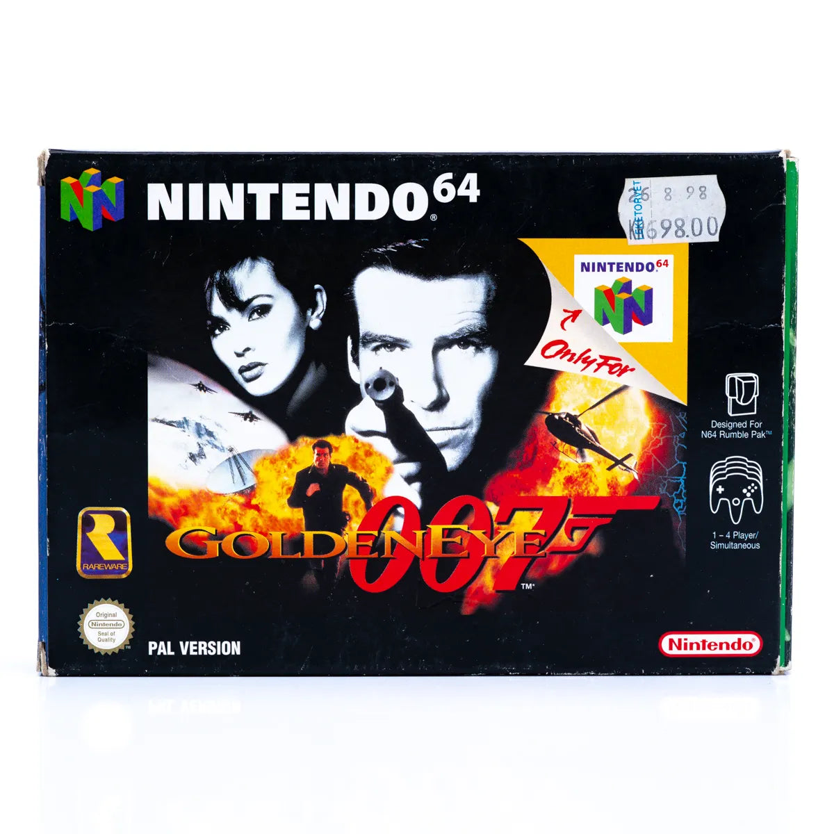 GoldenEye 007 - N64 spill (i eske) - Retrospillkongen