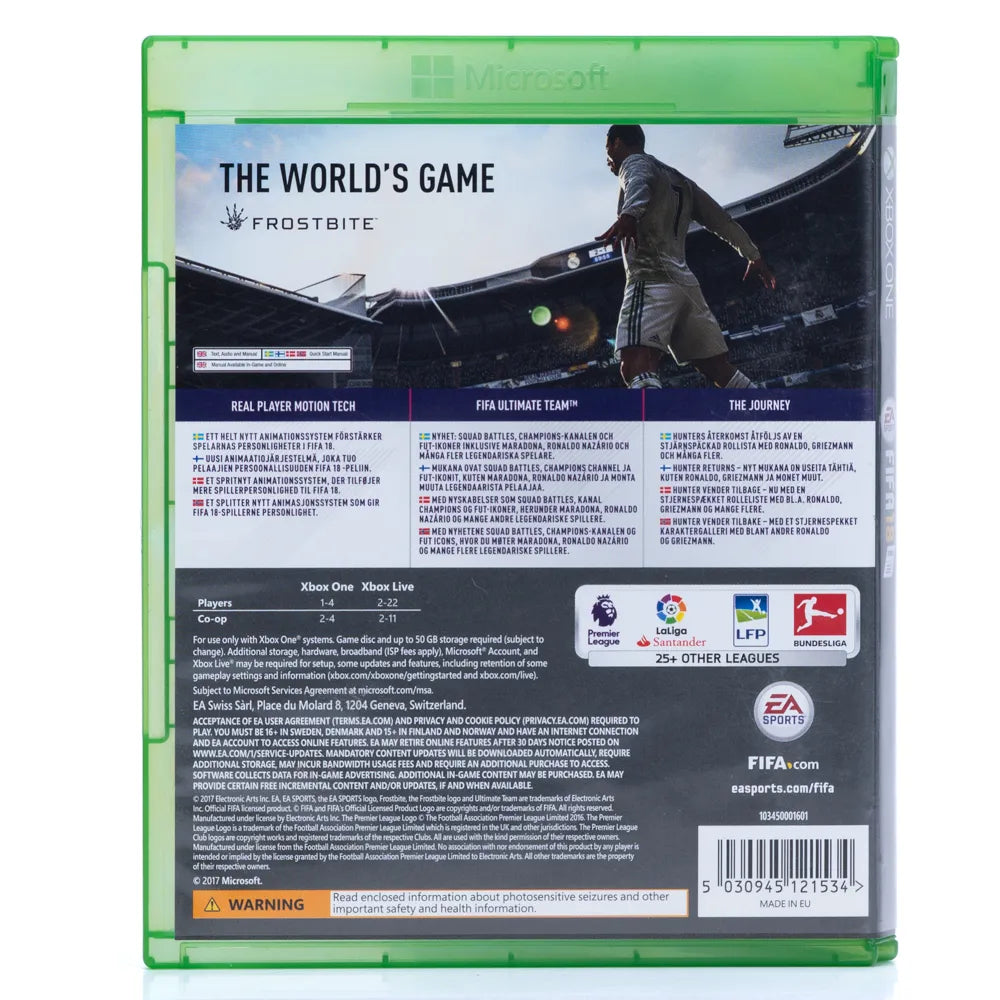 FIFA 18 - Xbox One spill - Retrospillkongen