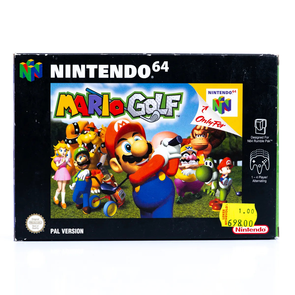 Mario Golf - N64 spill (i eske) - Retrospillkongen
