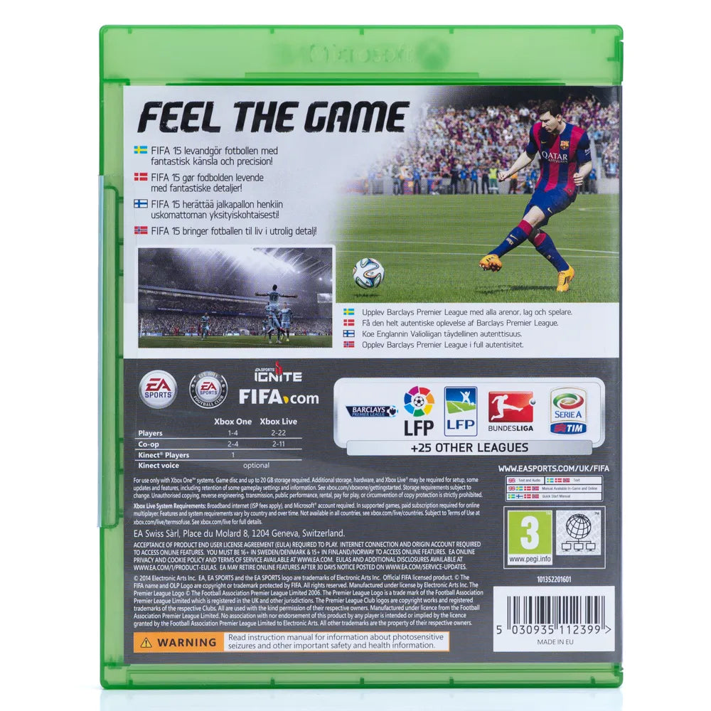 FIFA 15 (Forseglet) - Xbox One spill - Retrospillkongen