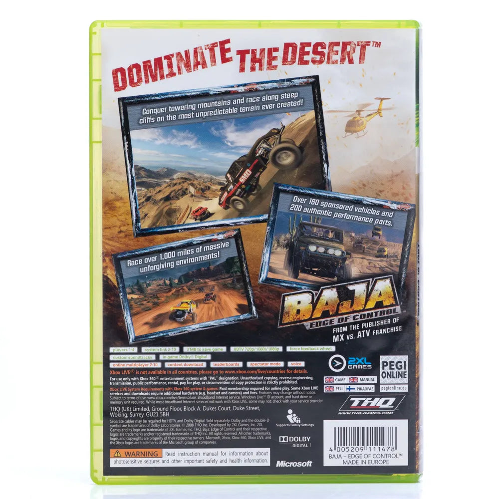 Baja: Edge of Control - Xbox 360 spill