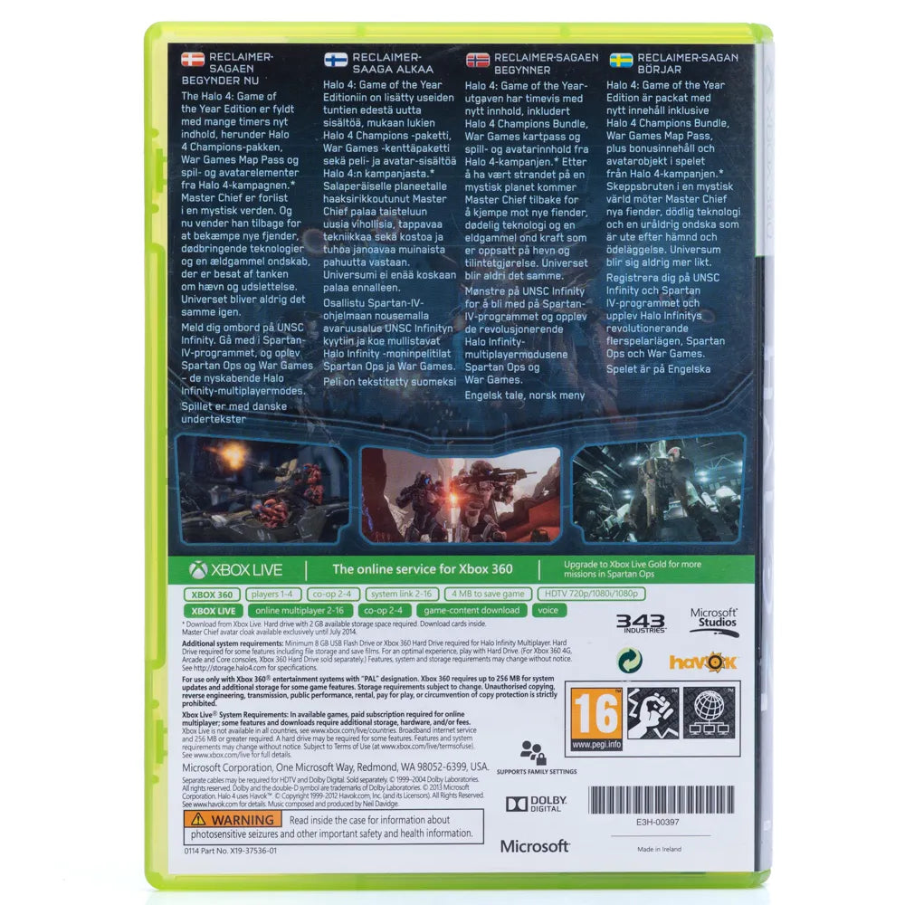 Halo 4 - Xbox 360 spill - Retrospillkongen