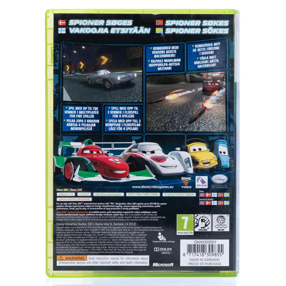 Cars 2 - Xbox 360 spill