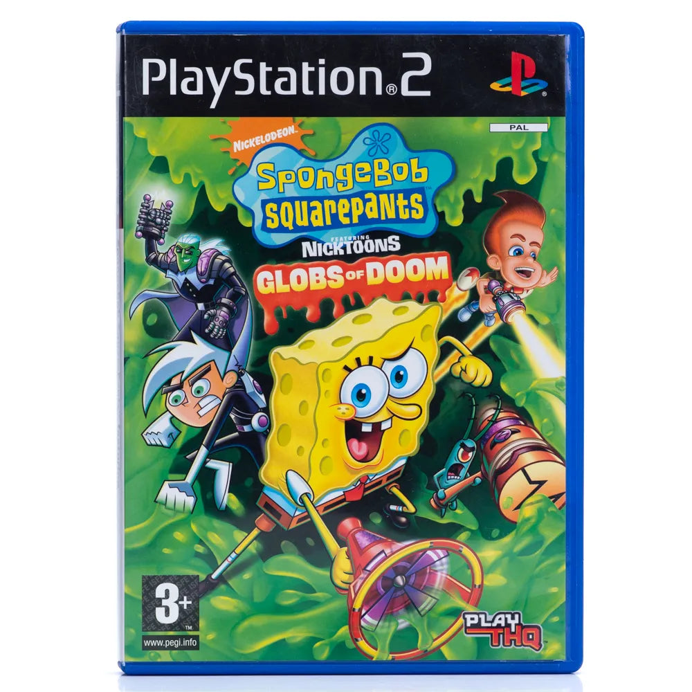 SpongeBob SquarePants Featuring Nicktoons: Globs of Doom - PS2 spill - Retrospillkongen