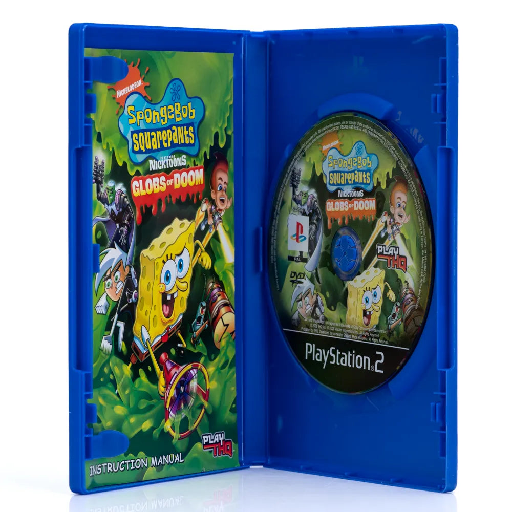 SpongeBob SquarePants Featuring Nicktoons: Globs of Doom - PS2 spill - Retrospillkongen