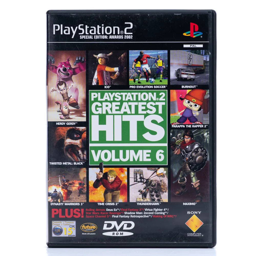 PlayStation 2 Greatest Hits Volume 6 - PS2 spill