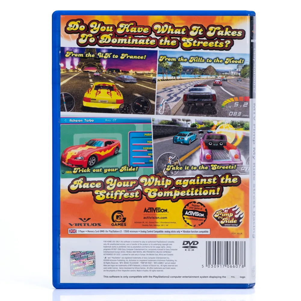 Pimp My Ride - PS2 spill - Retrospillkongen