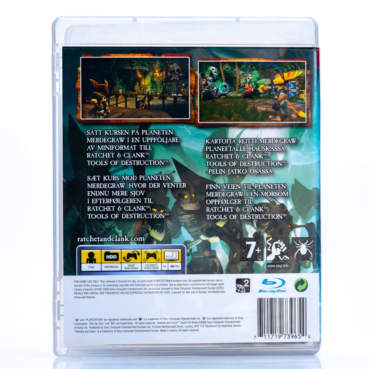Ratchet & Clank: Quest for Booty - PS3 spill - Retrospillkongen