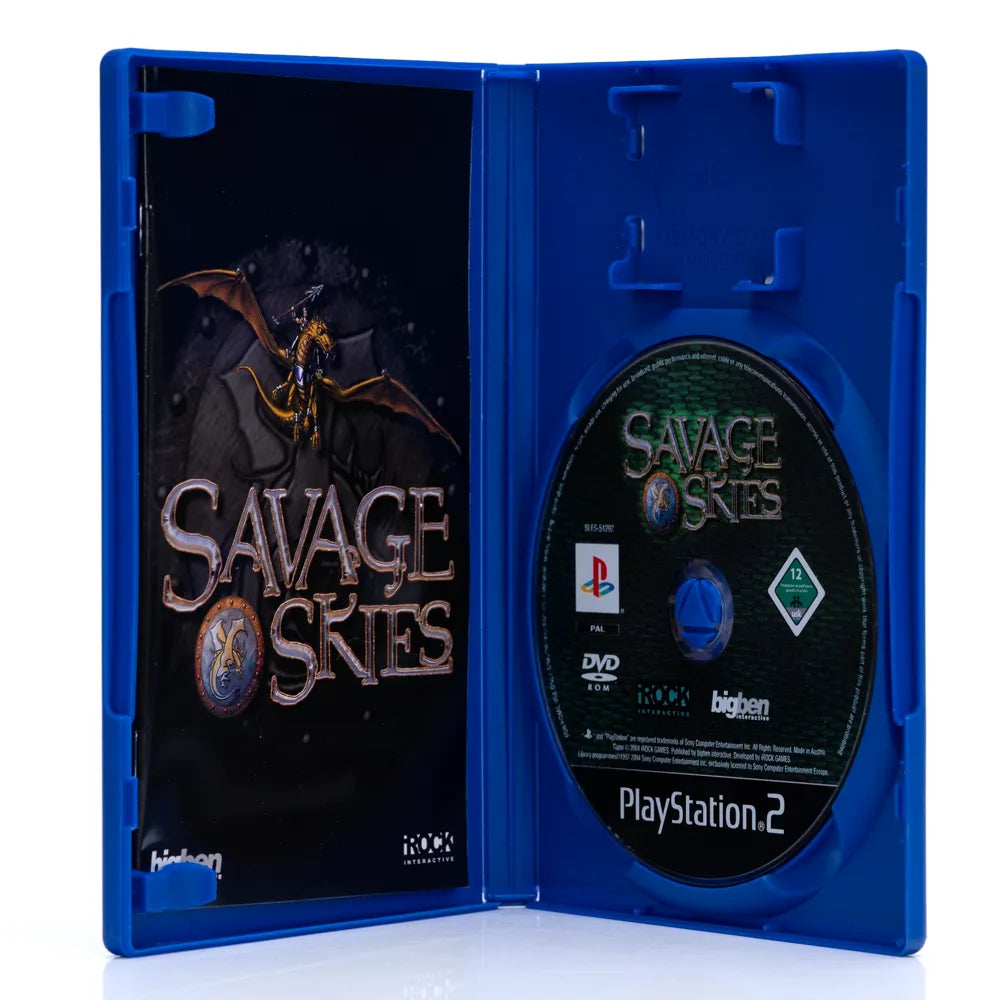Savage Skies - PS2 spill - Retrospillkongen