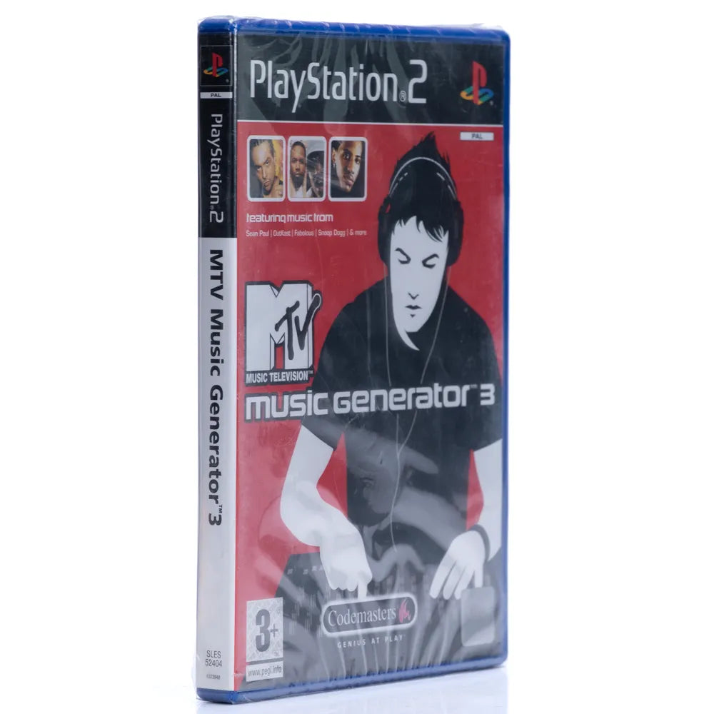 MTV Music Generator 3 (Forseglet) - PS2 spill - Retrospillkongen