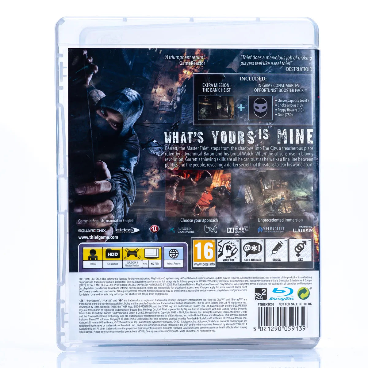 Thief (Nordic Limited Edition) - PS3 spill - Retrospillkongen