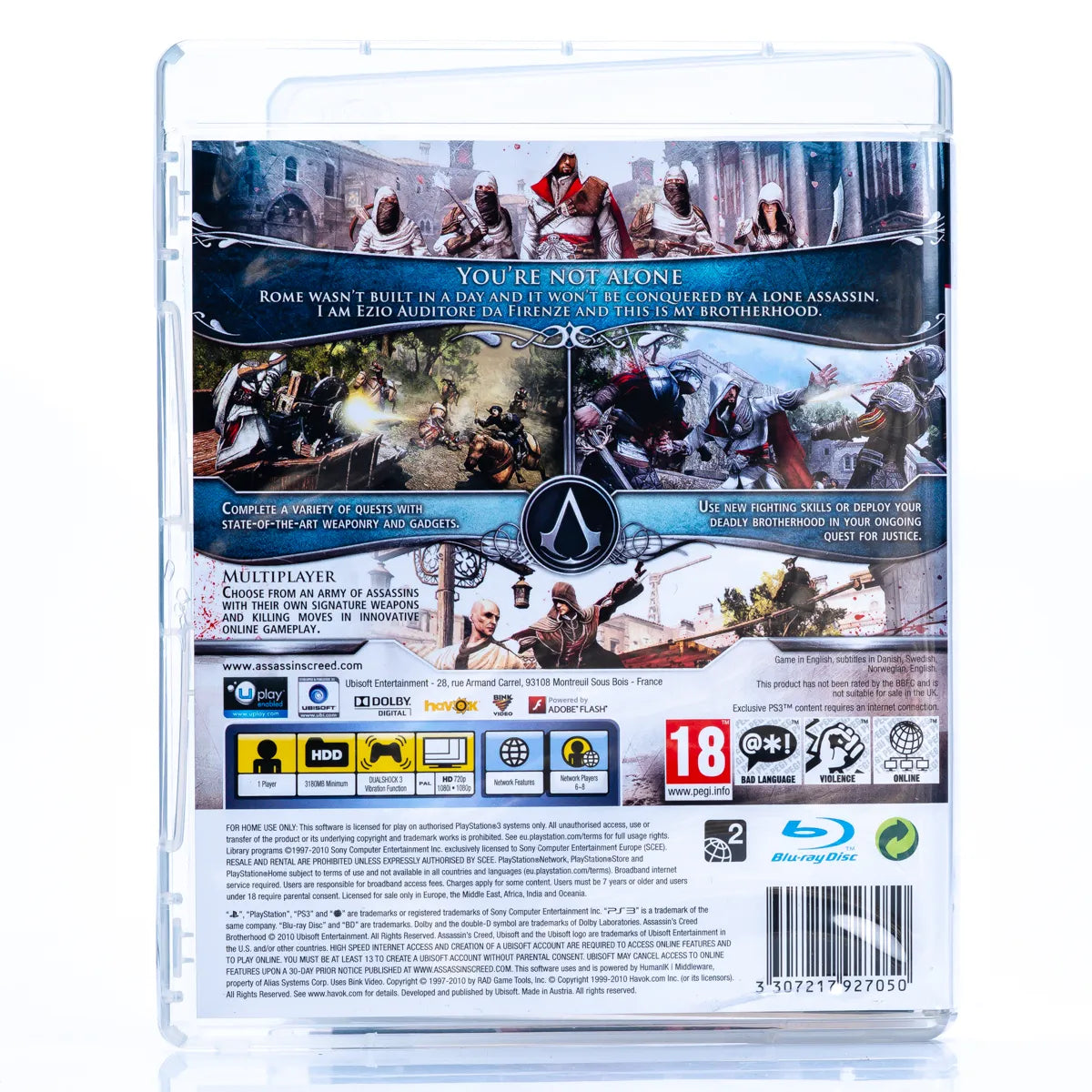 Assassins's Creed: Brotherhood - PS3 spill - Retrospillkongen