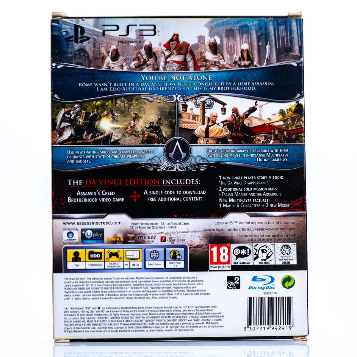 Assassins's Creed: Brotherhood - PS3 spill - Retrospillkongen