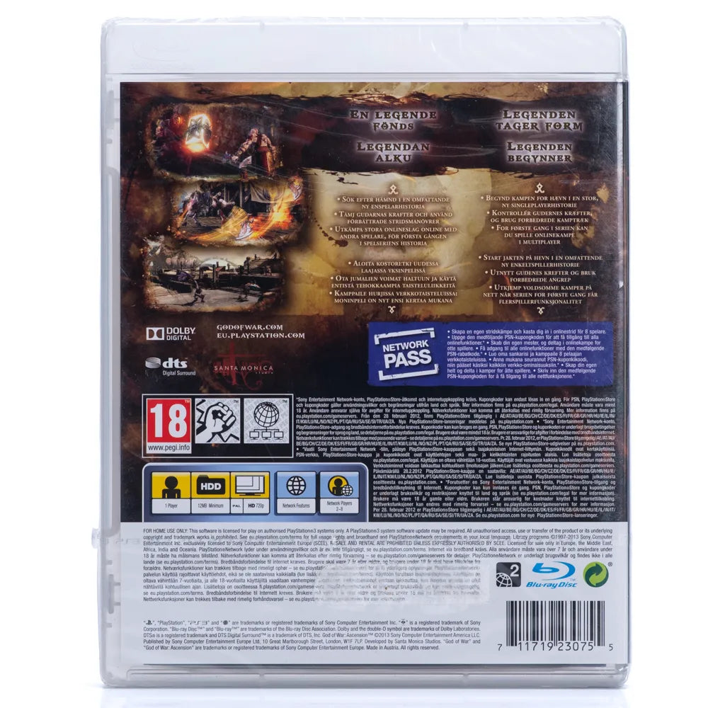 God of War: Ascension (Forseglet) - PS3 spill - Retrospillkongen