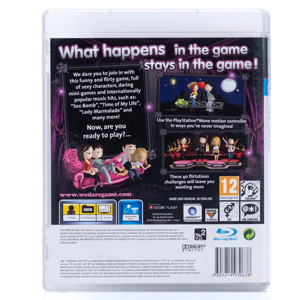 We Dare - PS3 spill - Retrospillkongen