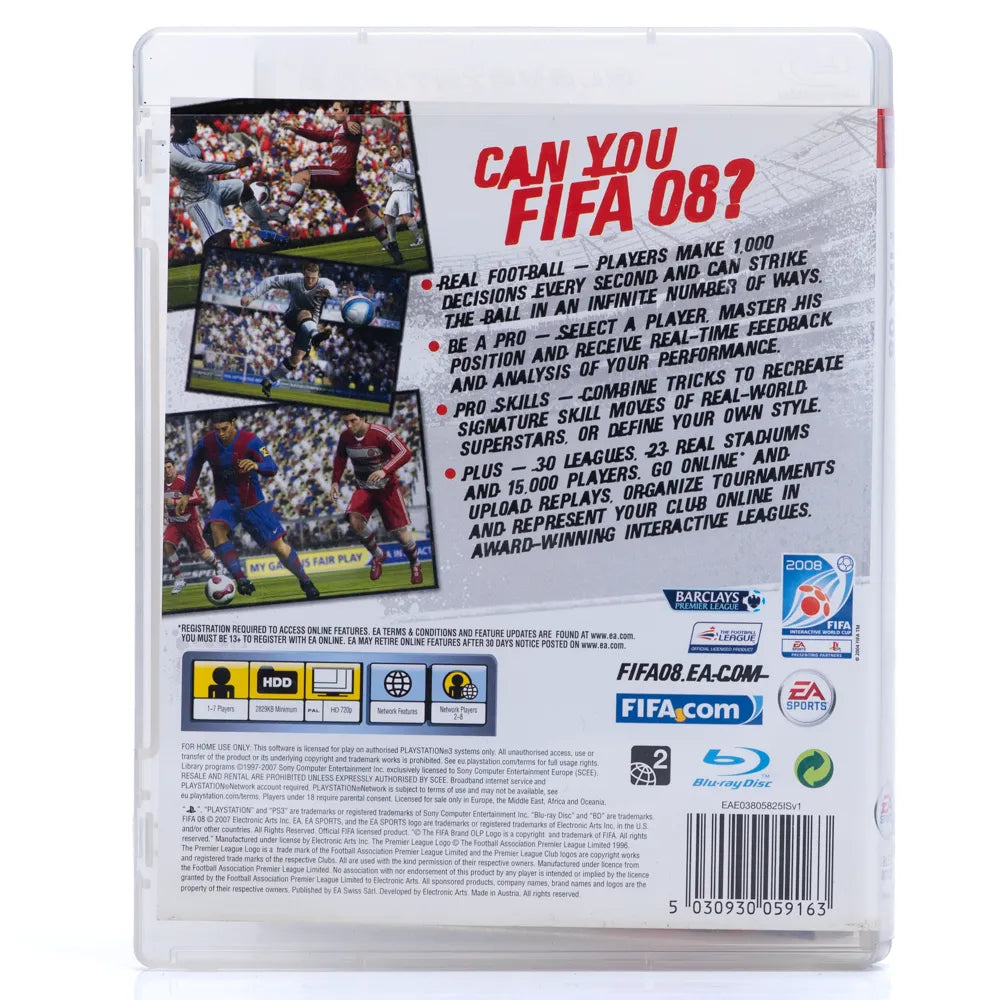 FIFA 08 - PS3 spill - Retrospillkongen