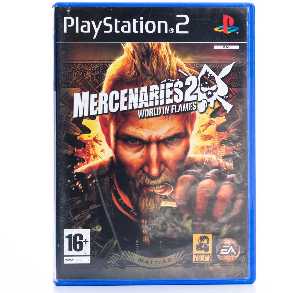 Mercenaries 2: World in Flames - PS2 Spill - Retrospillkongen