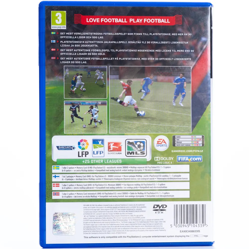 FIFA 12 - PS2 spill - Retrospillkongen