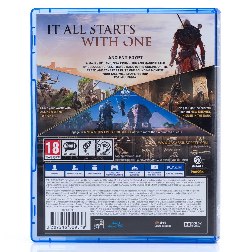 Assassin's Creed Origins - PS4 spill - Retrospillkongen
