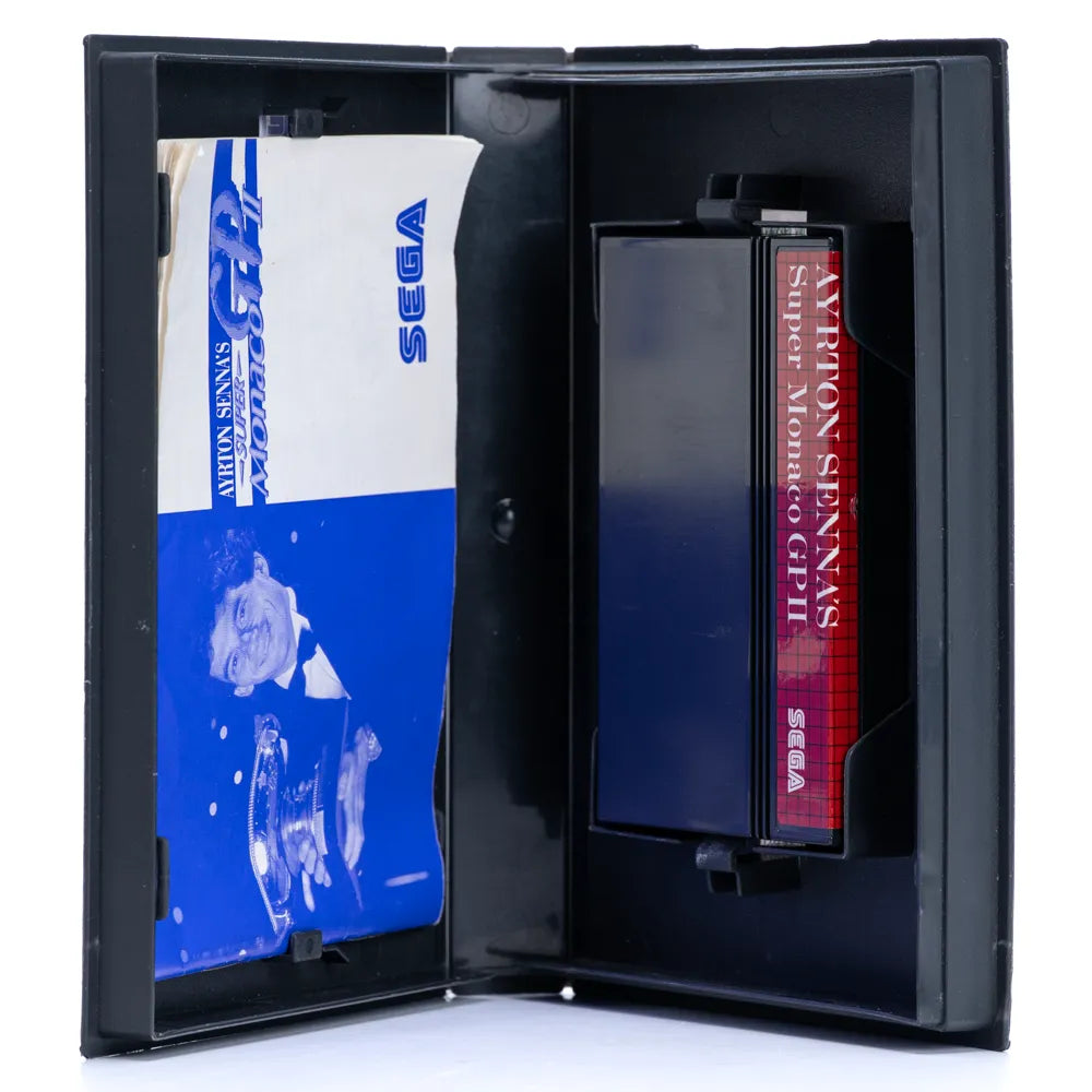 Ayrton Senna's Super Monaco GP II - Sega Master System spill - Retrospillkongen